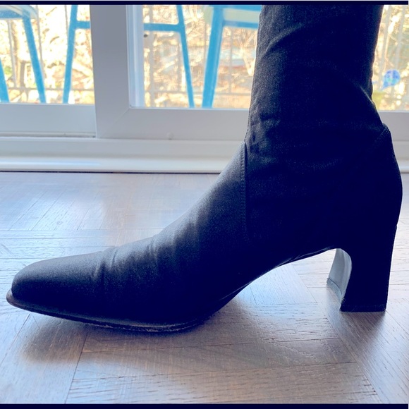 Like New Vintage Sergio Rossi Sleek Black Boots 36 - Picture 7 of 15